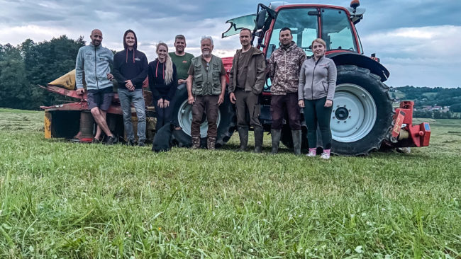 6 gerettete Rehkitze in Lafnitz