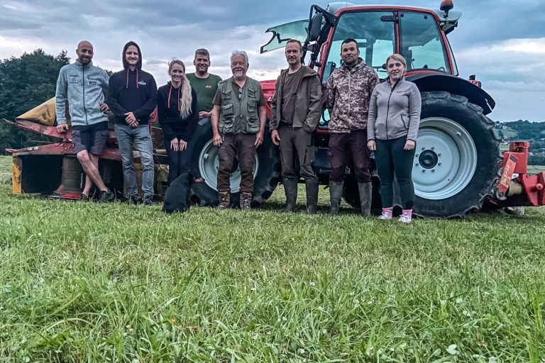6 gerettete Rehkitze in Lafnitz