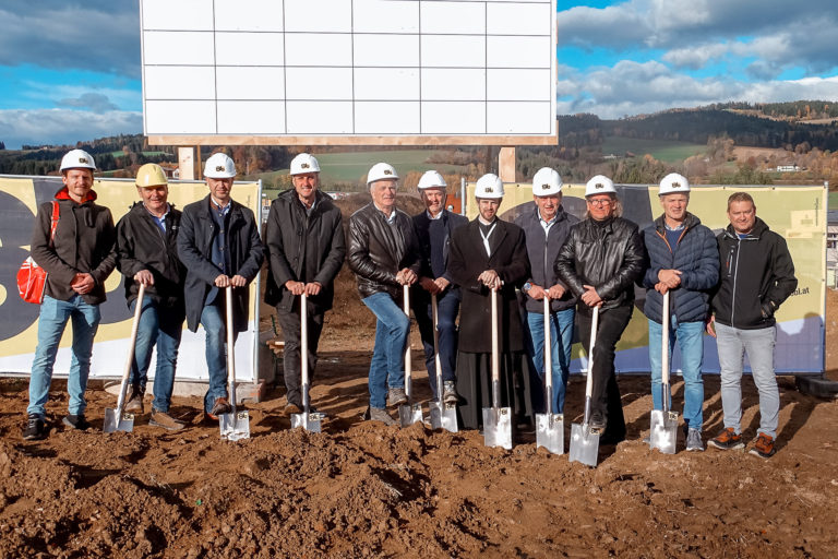 Spatenstich zum Neubau des Kindergarten Vorau