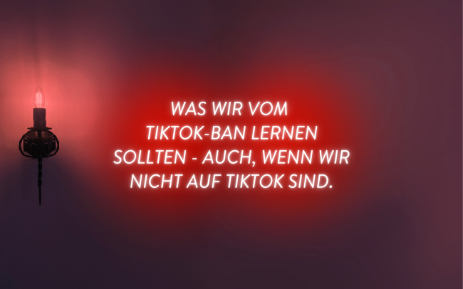 GEIAIR tiktok blog banner Was wir vom TikTok-Ban lernen sollten - auch, wenn wir nicht auf TikTok sind.